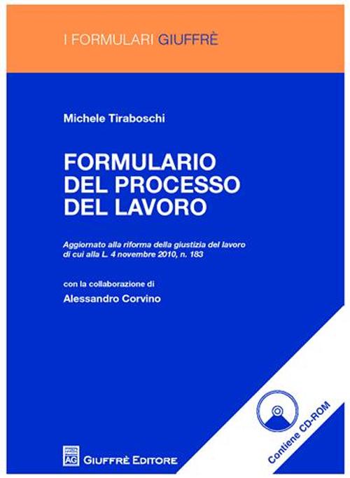 Formulario del processo del lavoro