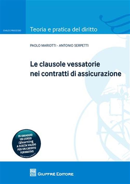 Le clausole vessatorie nei contratti di assicurazione