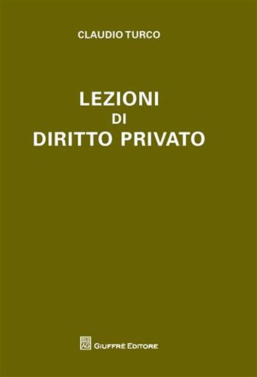 Lezioni di diritto privato