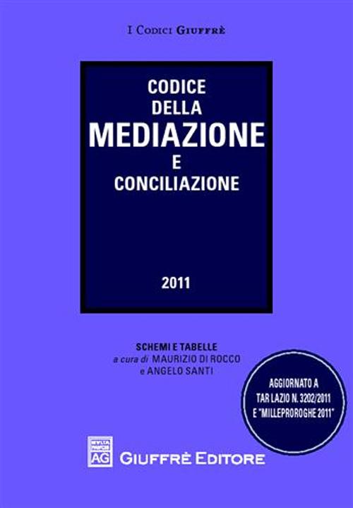 Codice della mediazione e conciliazione
