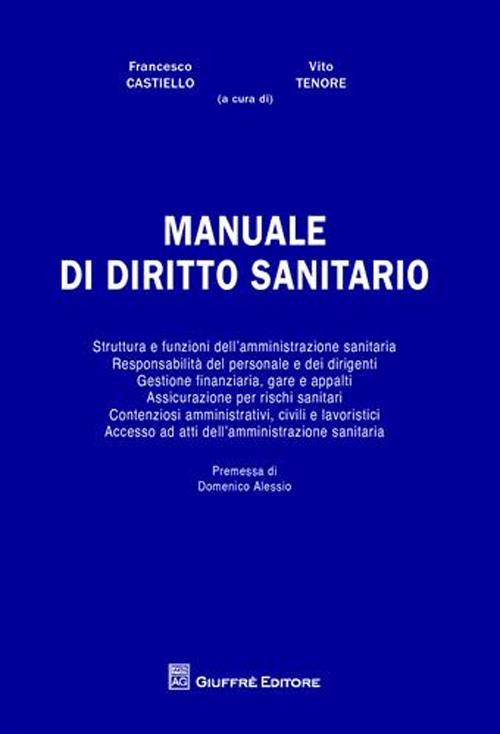 Manuale di diritto sanitario