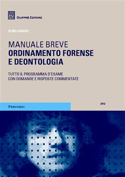 Ordinamento forense e deontologico