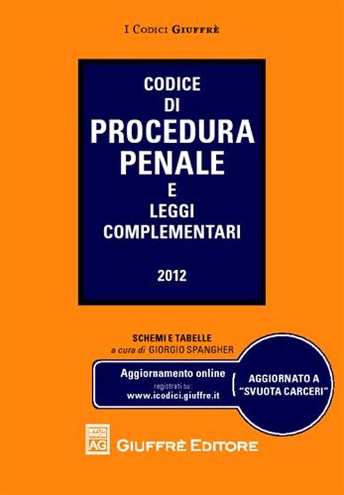 Codice di procedura penale e leggi complementari