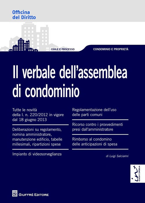 Il verbale dell'assemblea di condominio