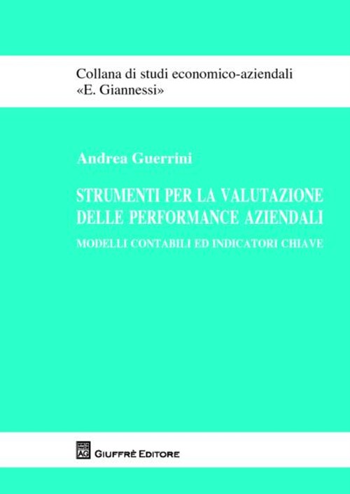Strumenti per la valutazione delle performance aziendali. Modelli contabili ed indicatori chiave
