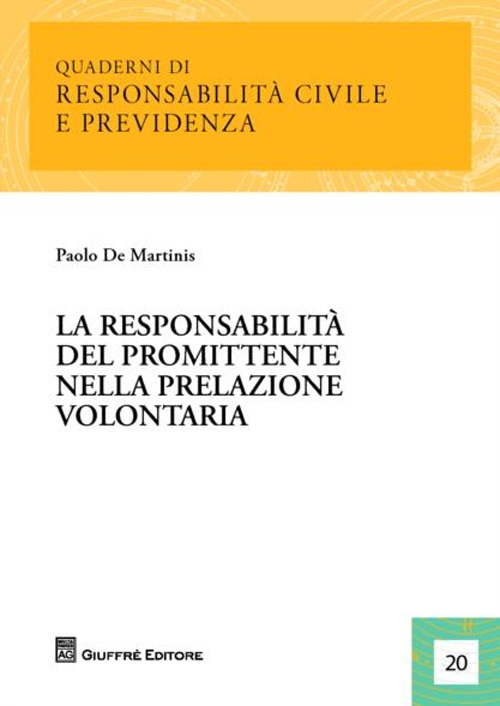 La responsabilità del promittente nella prelazione volontaria