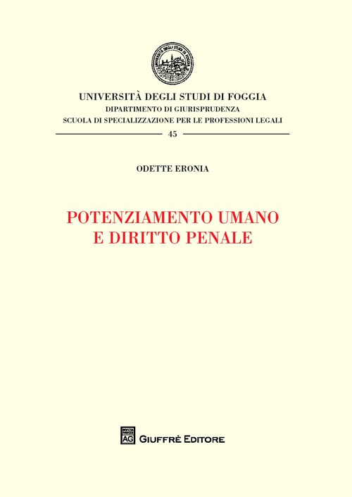 Potenziamento umano e diritto penale