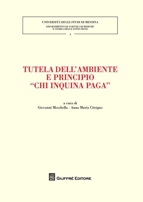 Tutela dell'ambiente e principio «chi inquina paga»