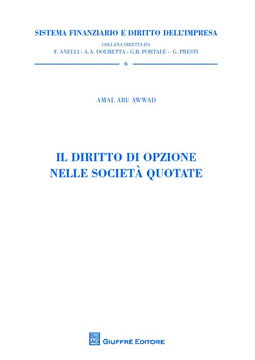 Il diritto di opzione nelle società quotate