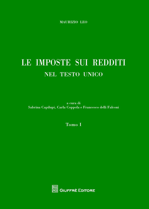 Le imposte sui redditi nel Testo Unico