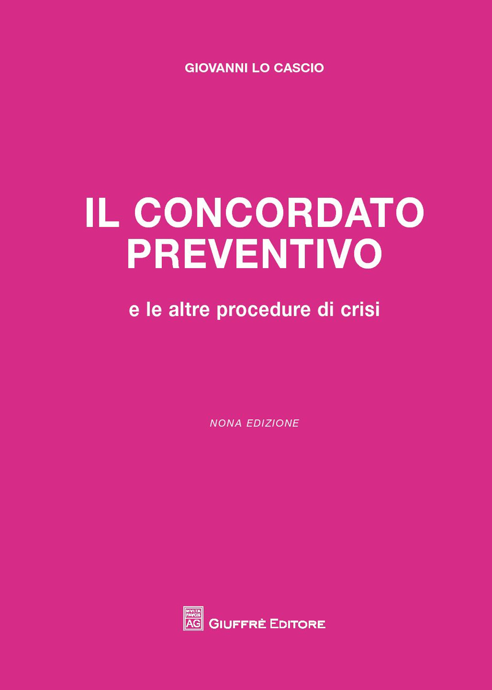 Il concordato preventivo