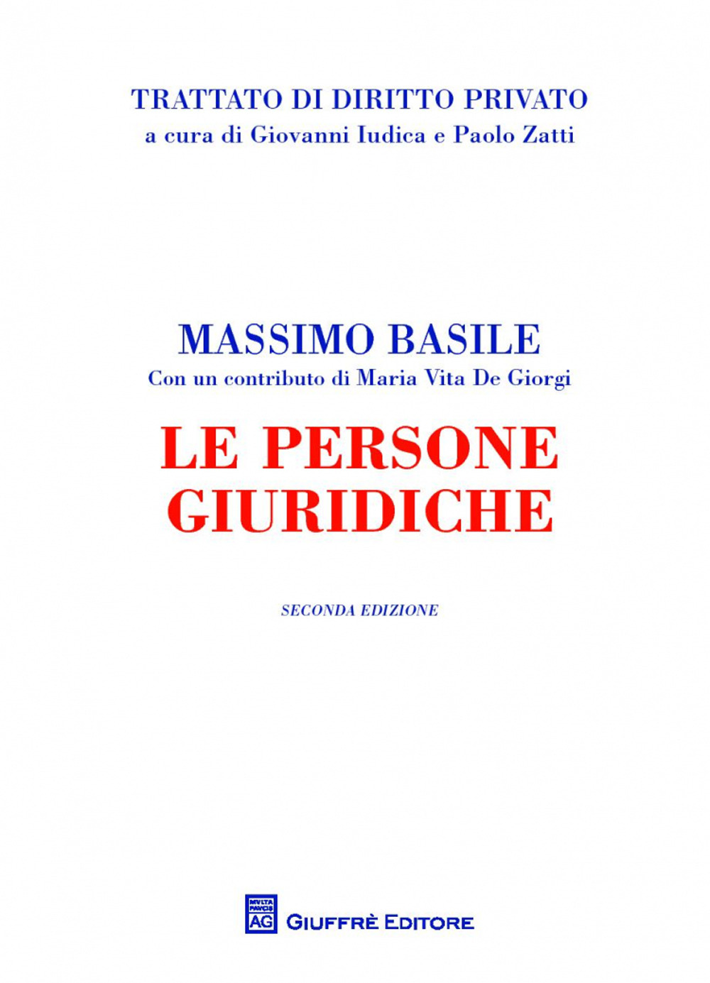 Le persone giuridiche