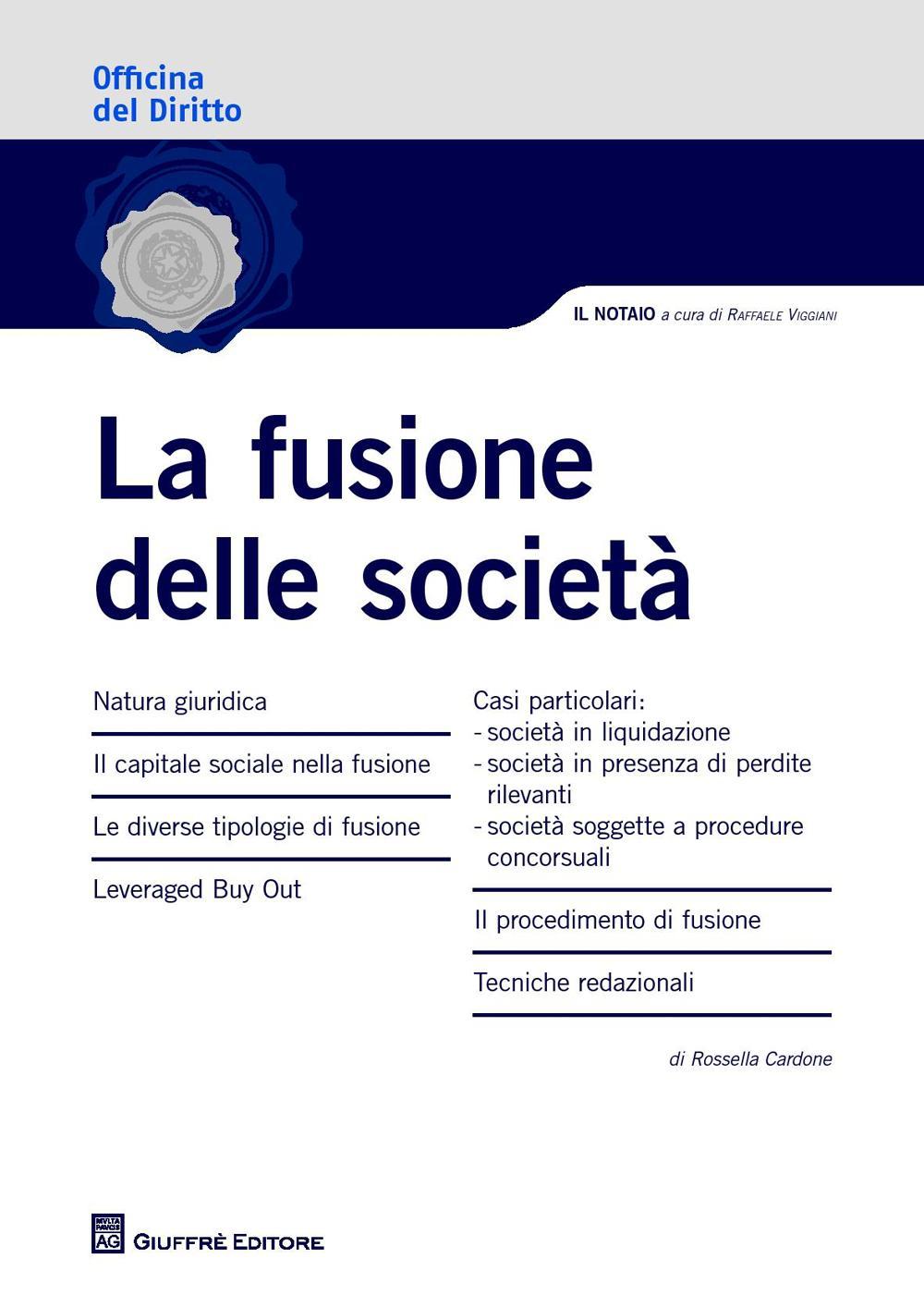 La fusione delle società