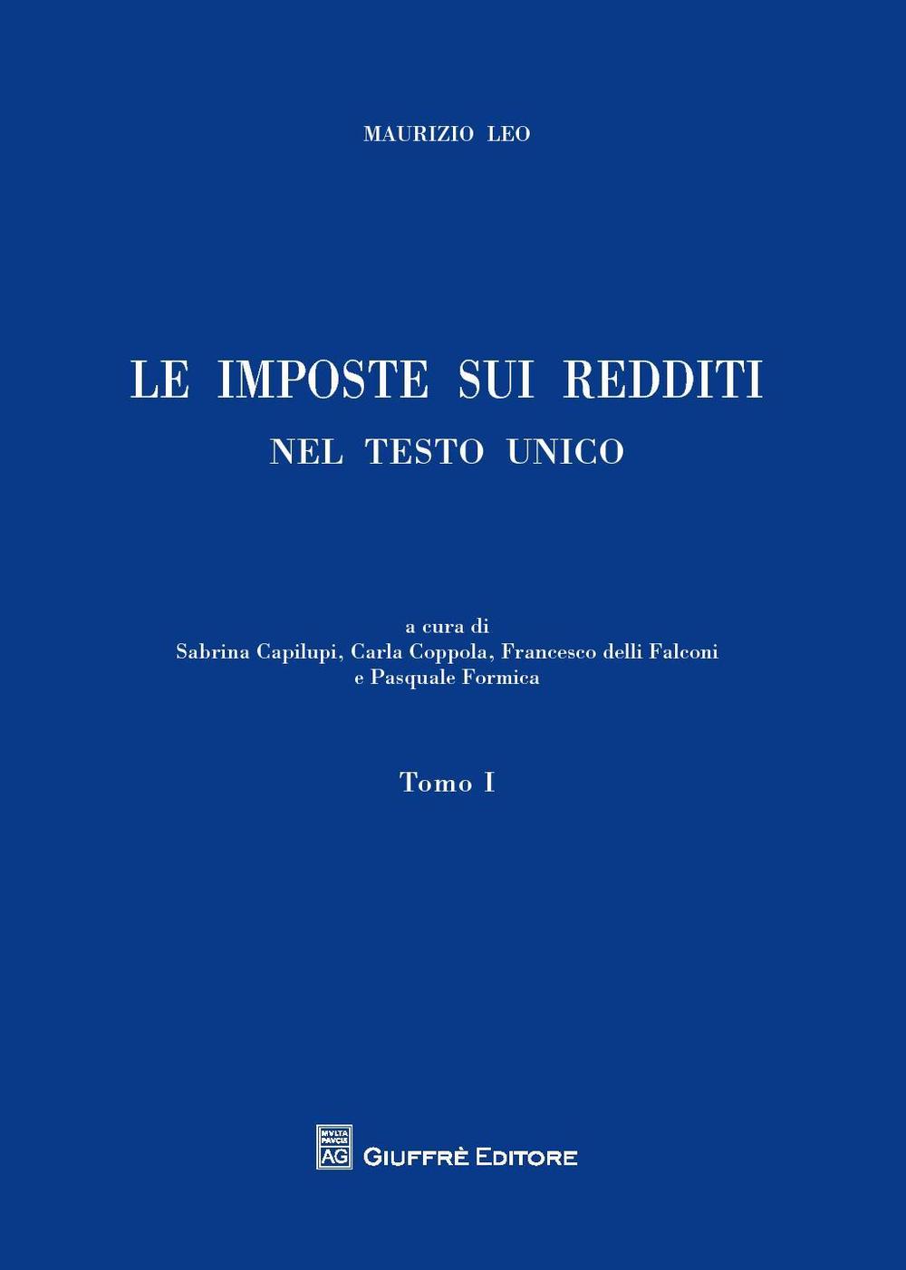 Le imposte sui redditi nel Testo Unico