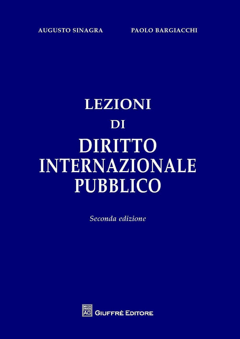 Lezioni di diritto internazionale pubblico