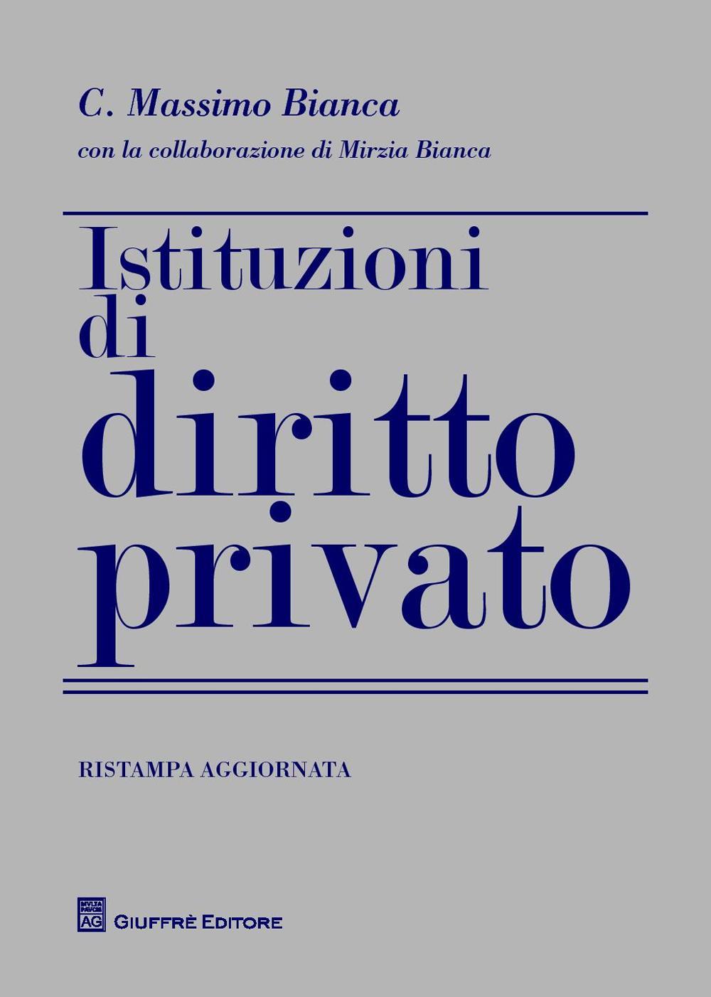 Istituzioni di diritto privato