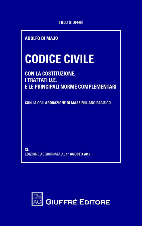 Codice civile e leggi complementari