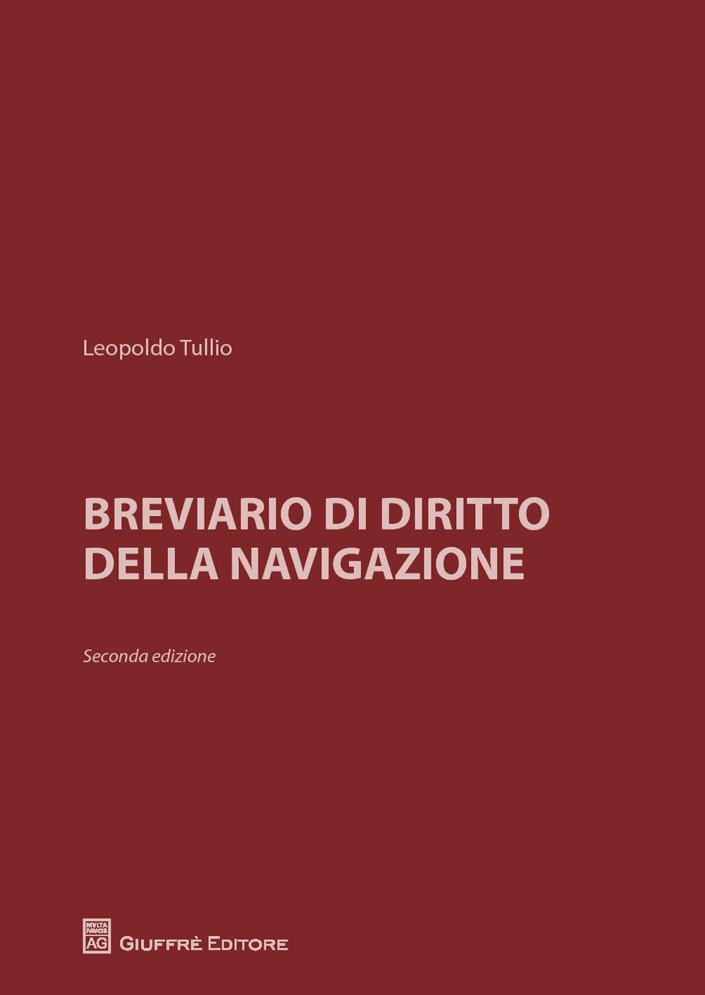 Breviario di diritto della navigazione