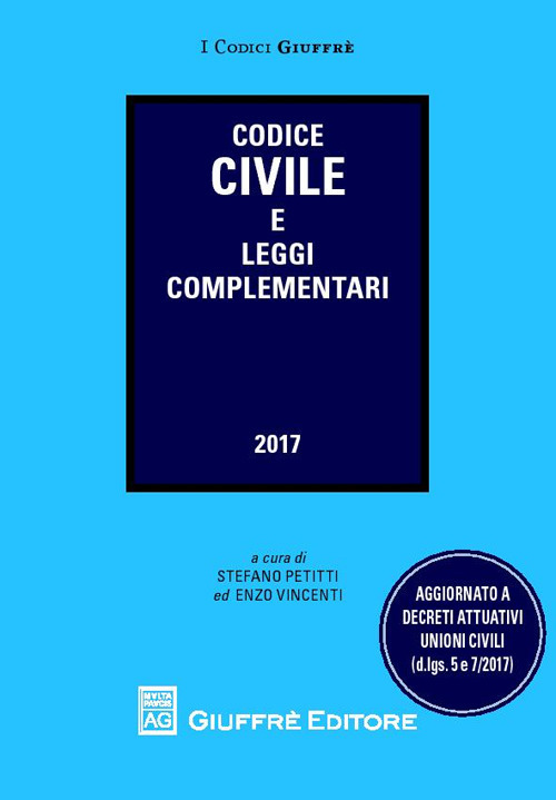 Codice civile e leggi complementari