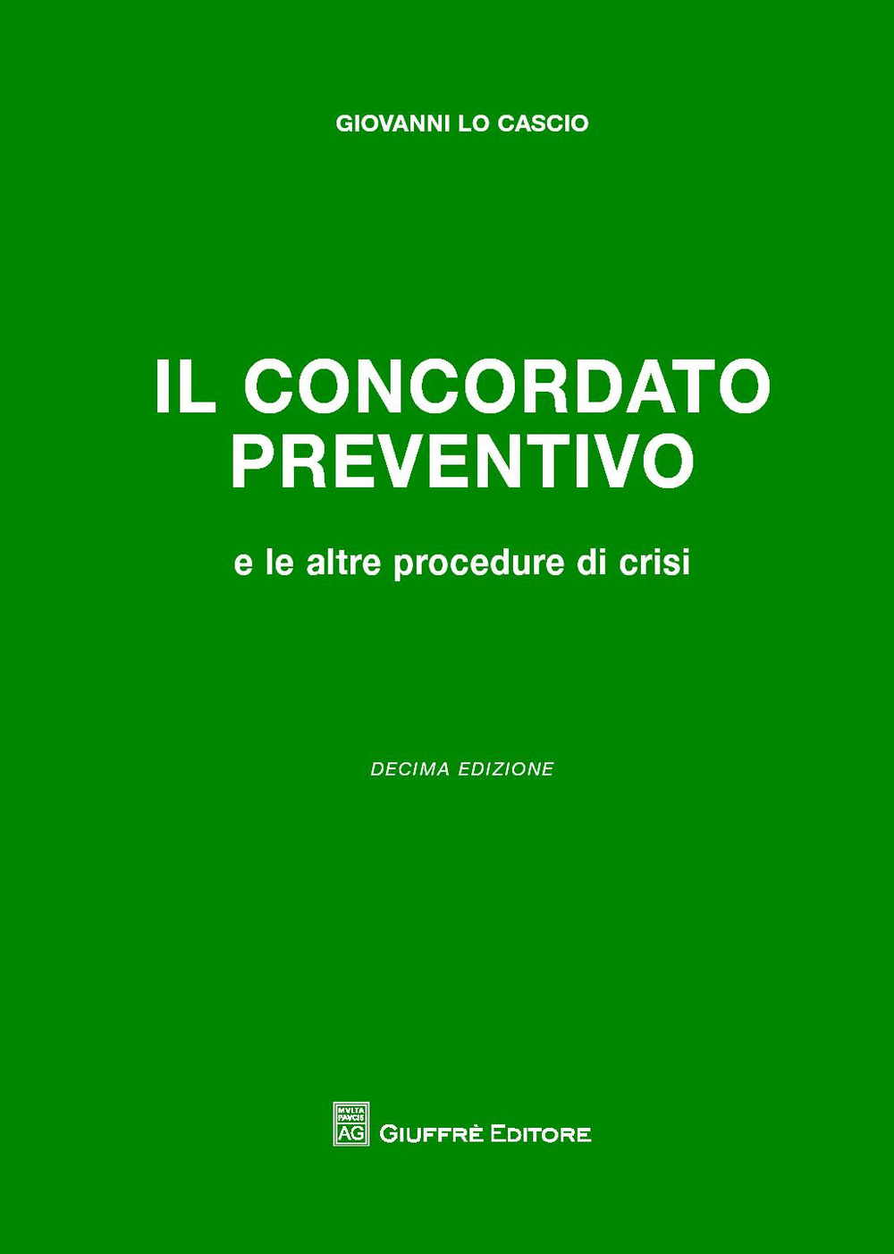 Il concordato preventivo
