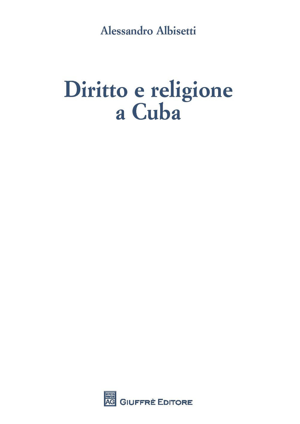 Diritto e religione a Cuba