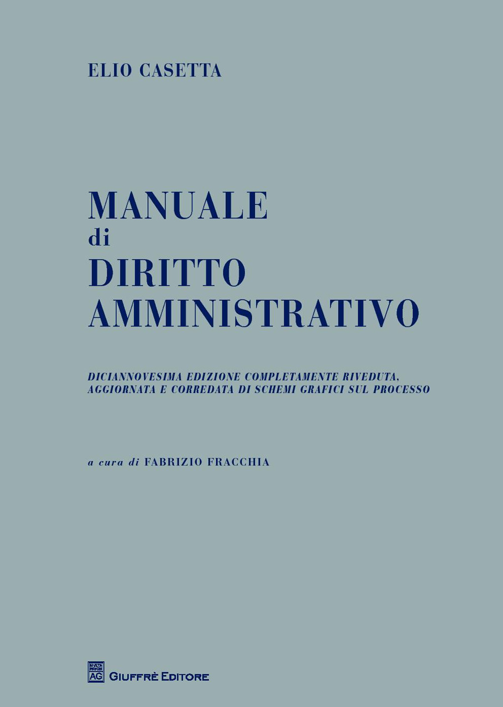 Manuale di diritto amministrativo