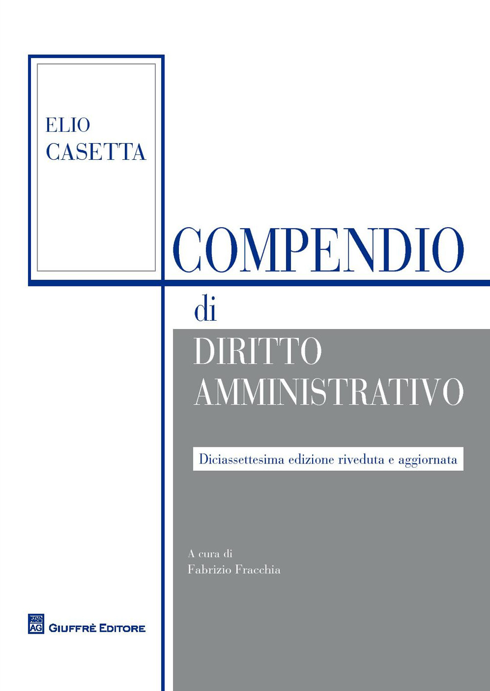 Compendio di diritto amministrativo