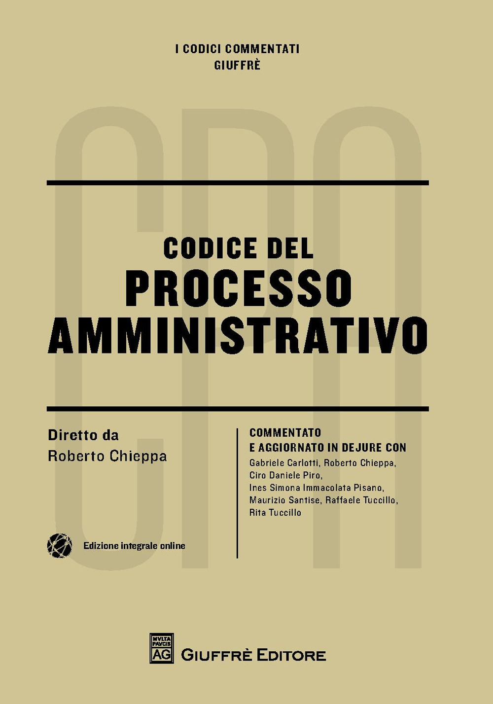 Codice del processo amministrativo