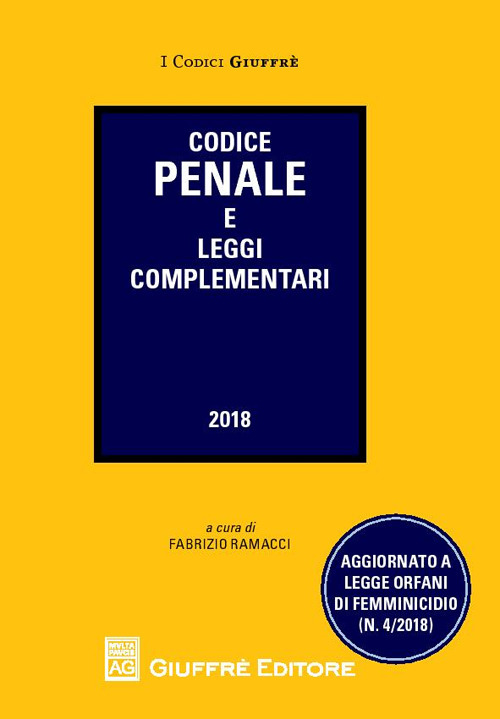 Codice penale e leggi complementari