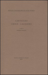 Carteggio Croce-Calogero