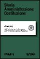 Storia amministrazione Costituzione. Annali. Vol. 12