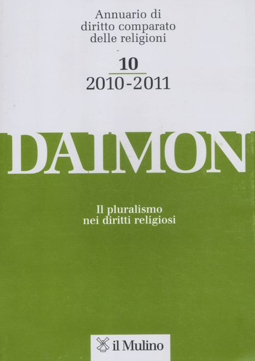 Daimon. Annuario di diritto comparato delle religioni. Vol. 10