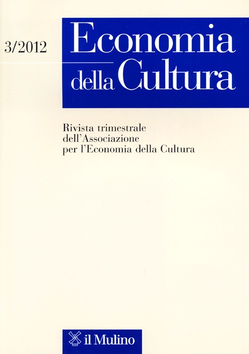 Economia della cultura. Vol. 3