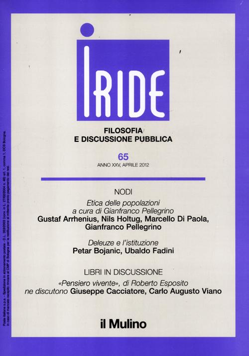 Iride. Vol. 1