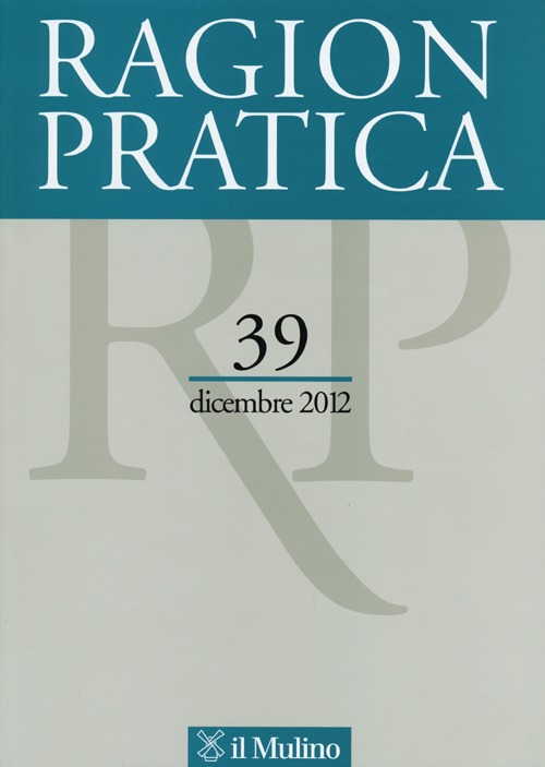 Ragion pratica. Vol. 39