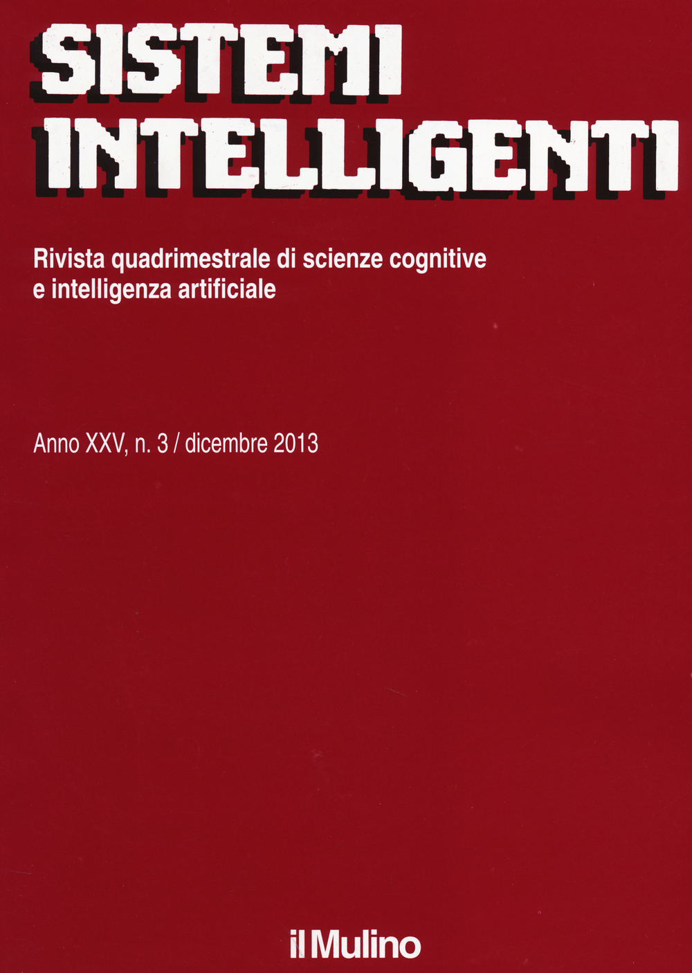 Sistemi intelligenti. Vol. 3