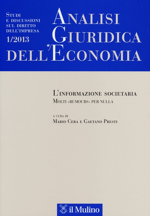 Analisi giuridica dell'economia. Vol. 1