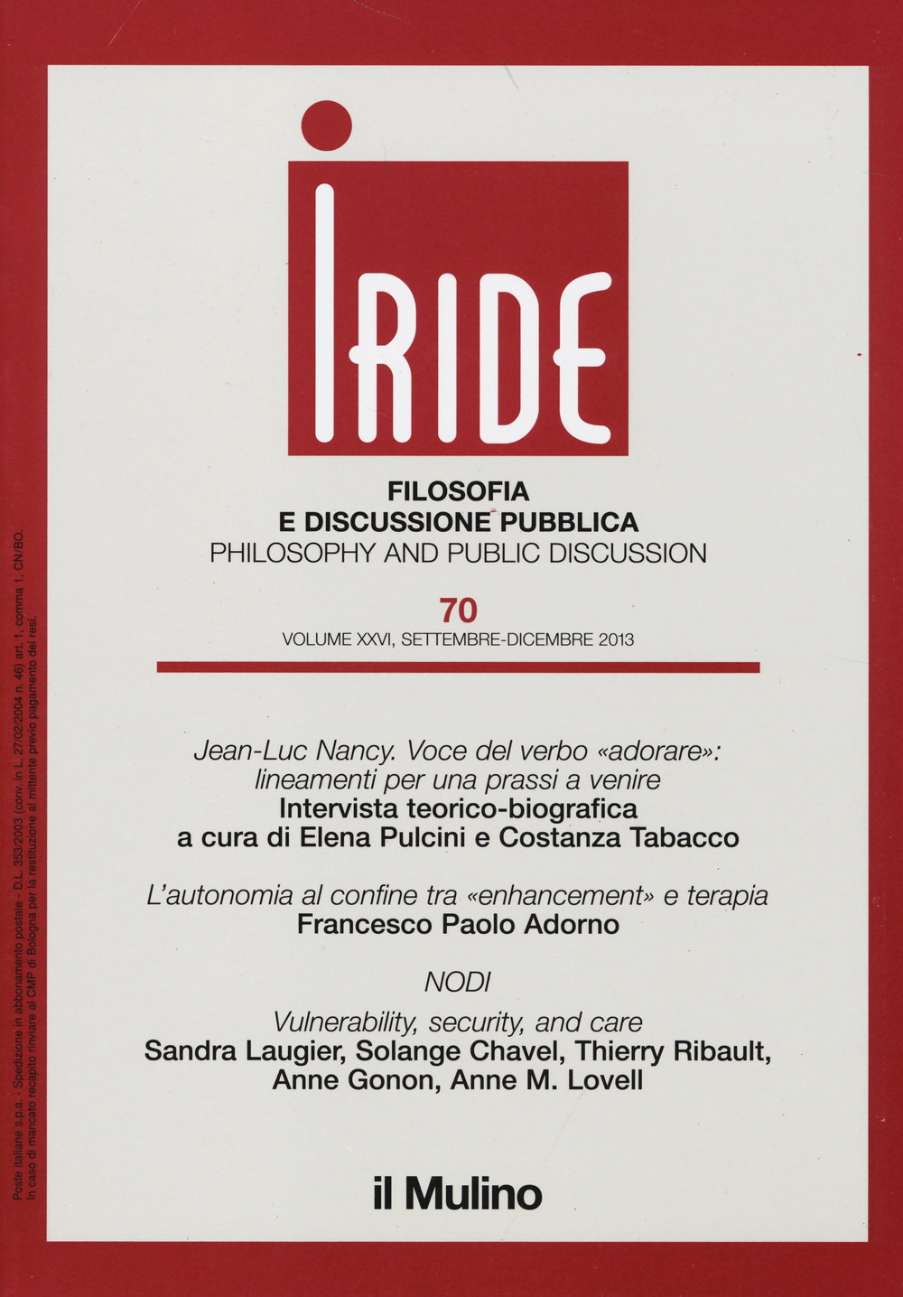 Iride. Vol. 3