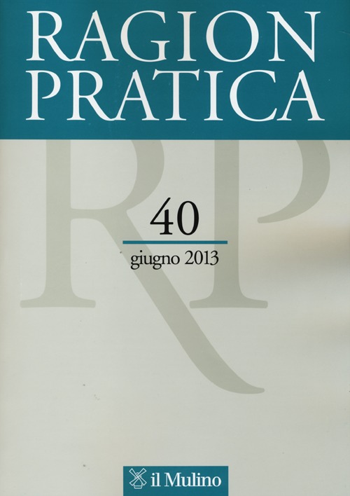 Ragion pratica. Vol. 40
