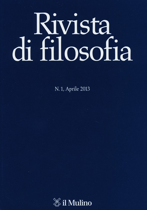 Rivista di filosofia. Vol. 1