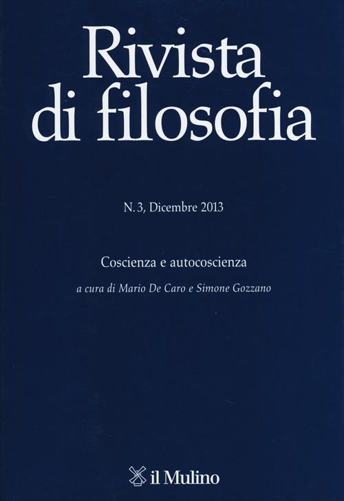 Rivista di filosofia. Vol. 3