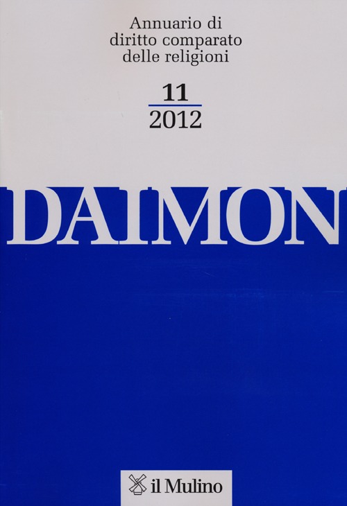 Daimon. Annuario di diritto comparato delle religioni. Vol. 11