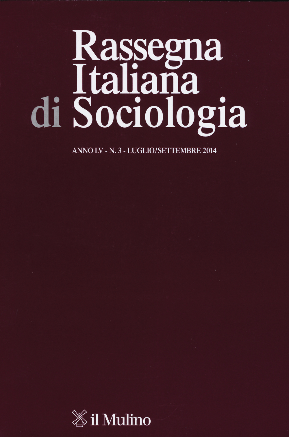Rassegna italiana di sociologia. Vol. 3