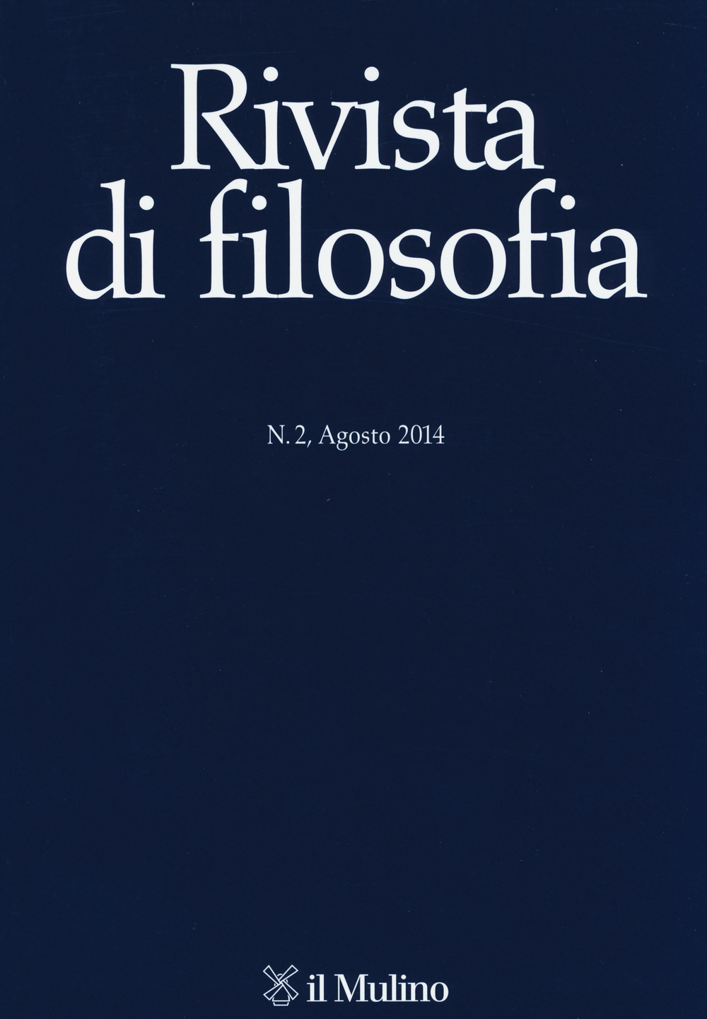 Rivista di filosofia. Vol. 2