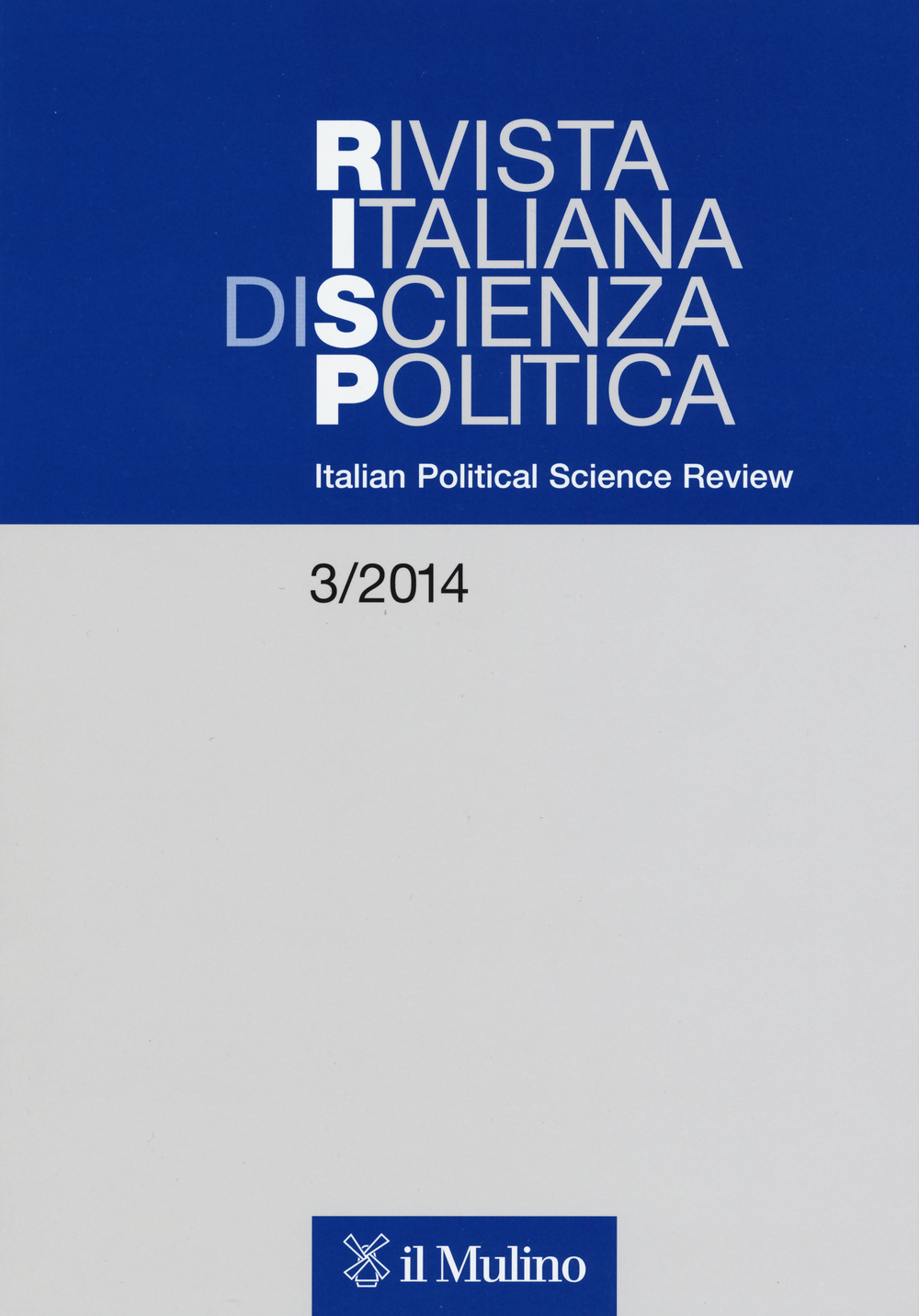 Rivista italiana di scienza politica. Vol. 3