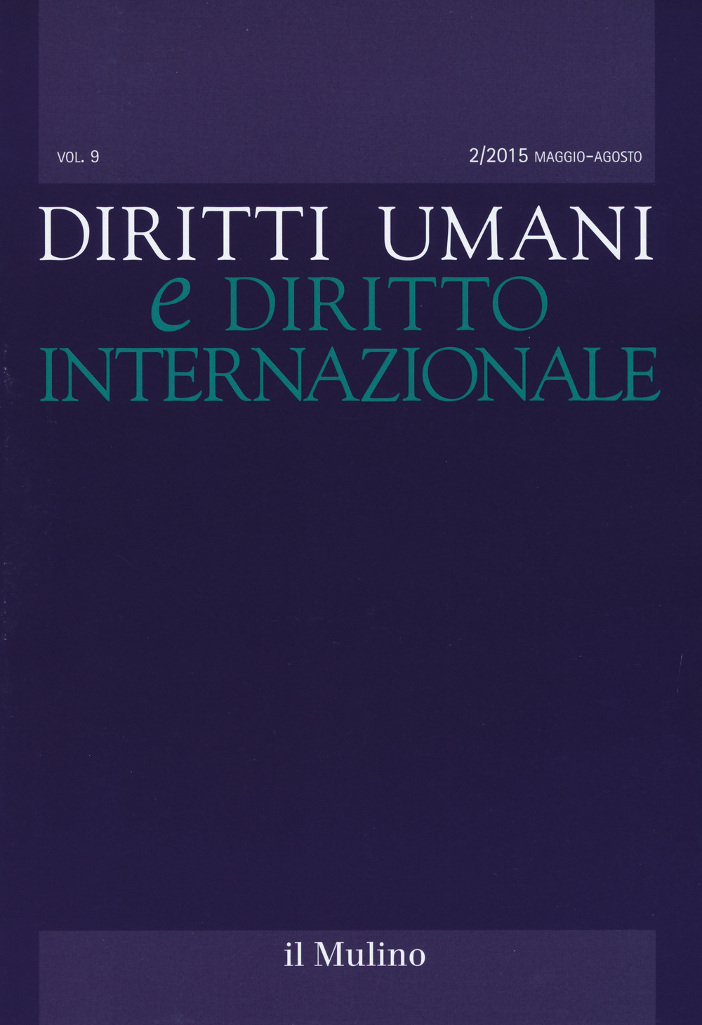 Diritti umani e diritto internazionale. Vol. 2
