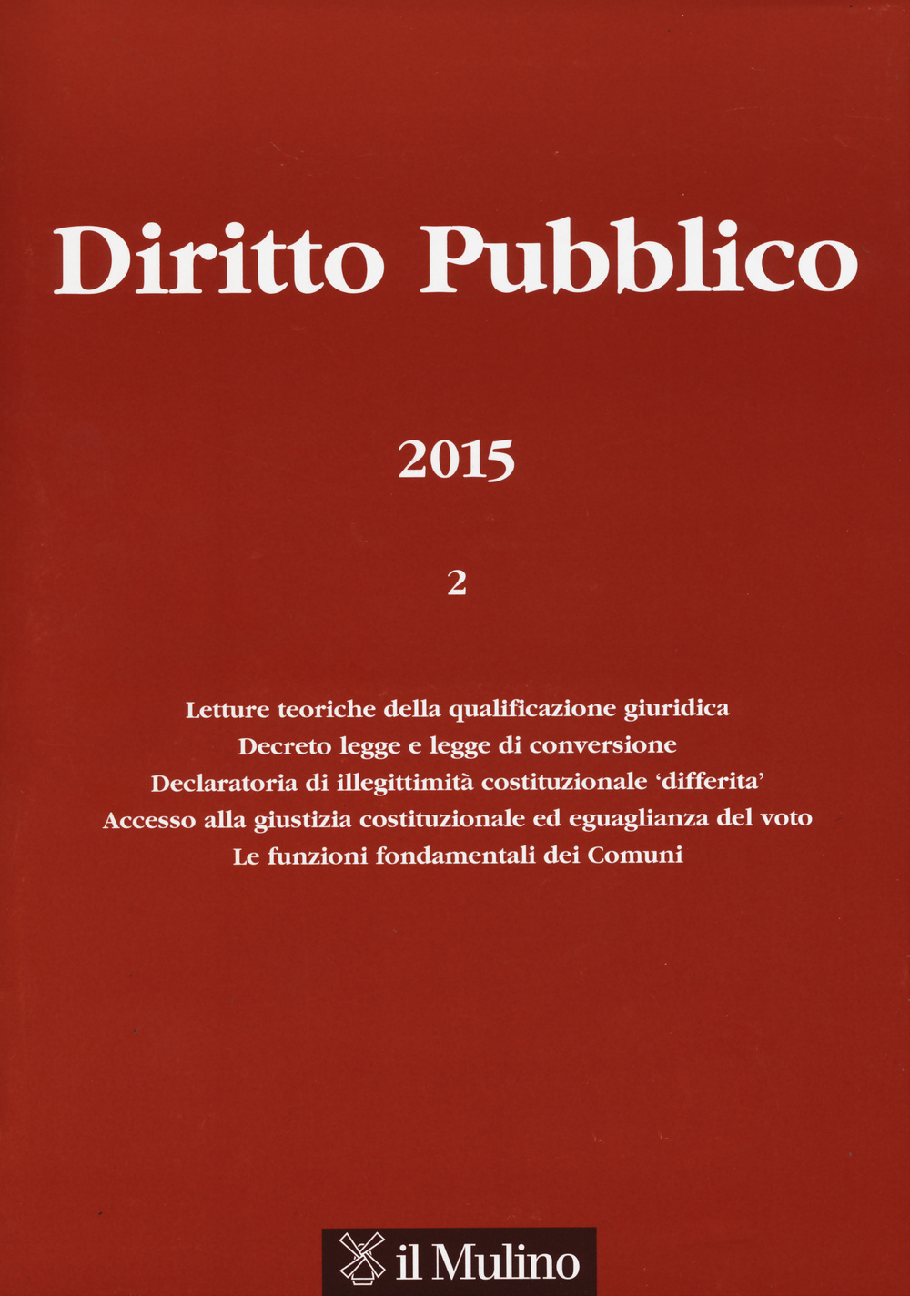 Diritto pubblico. Vol. 2