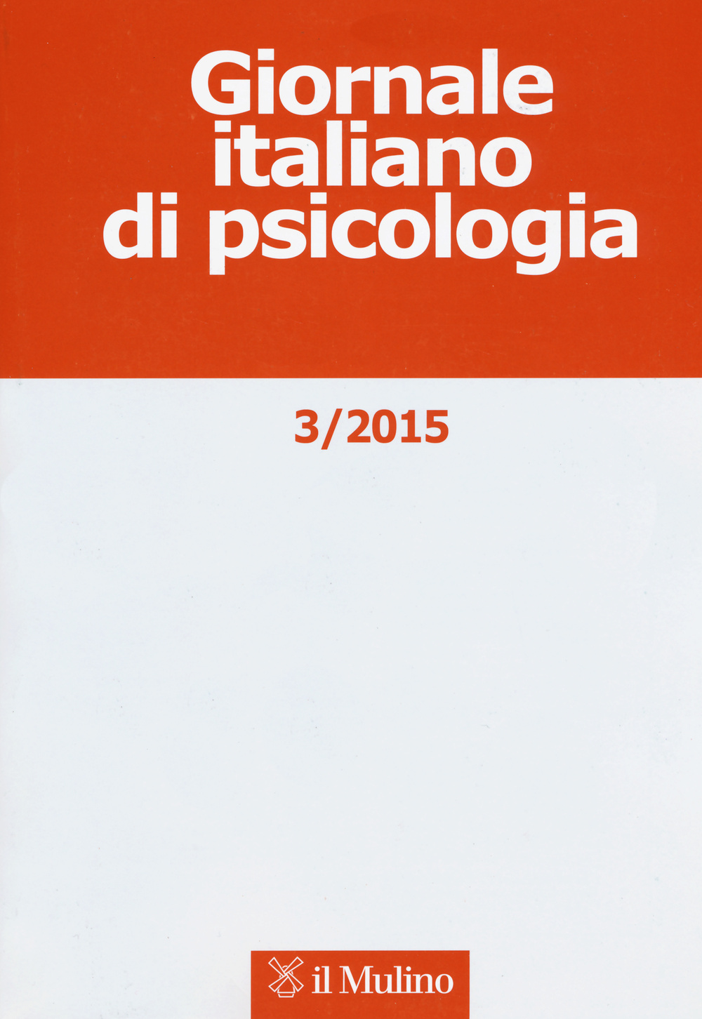 Giornale italiano di psicologia. Vol. 3
