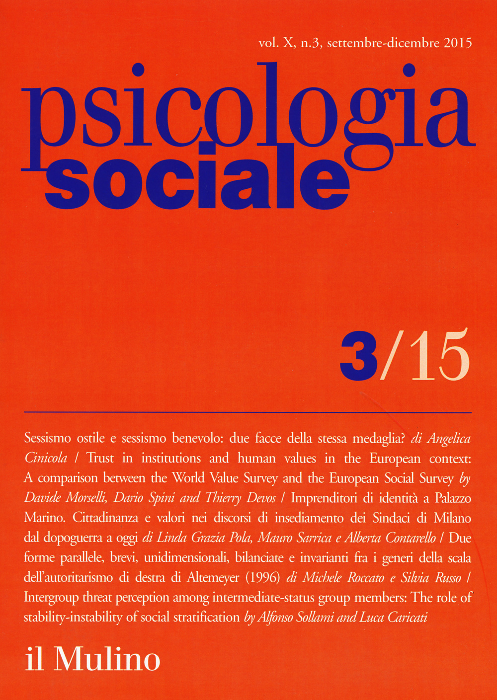 Psicologia sociale. Vol. 3