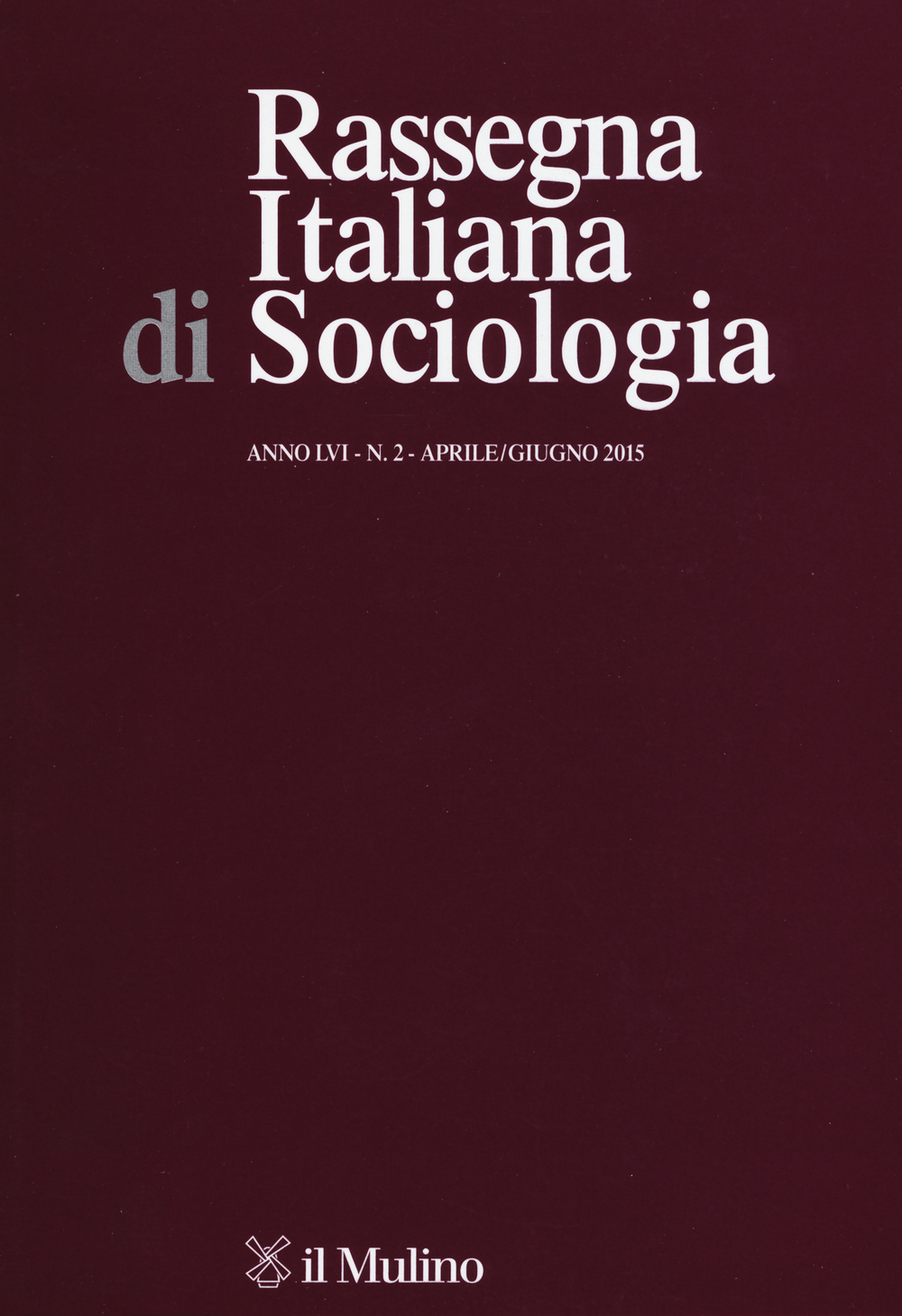Rassegna italiana di sociologia. Vol. 2